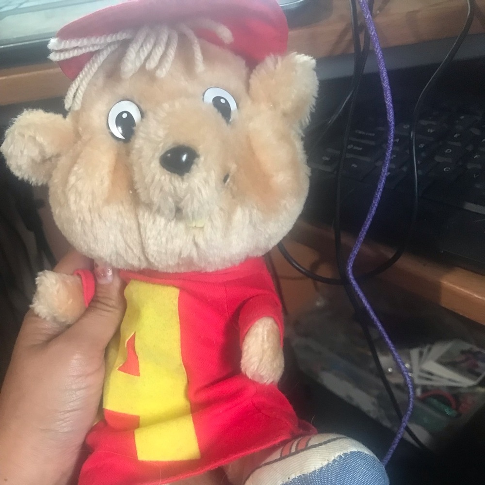 Plush Alvin Vintage